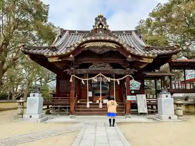 三津厳島神社の本殿・本堂