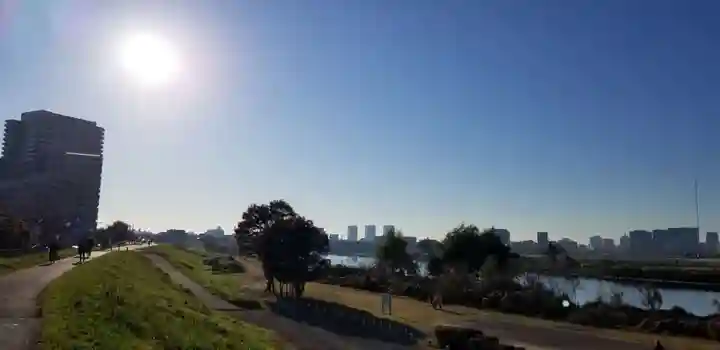東八幡神社の周辺