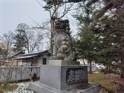 永山神社の狛犬
