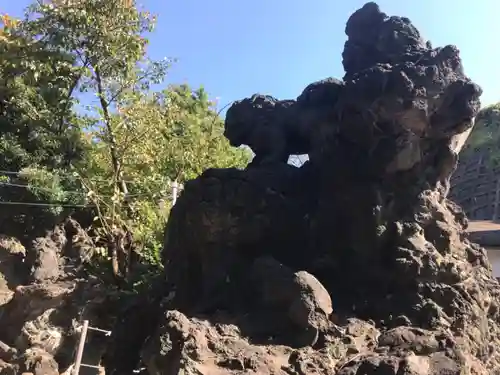 中村八幡宮の狛犬