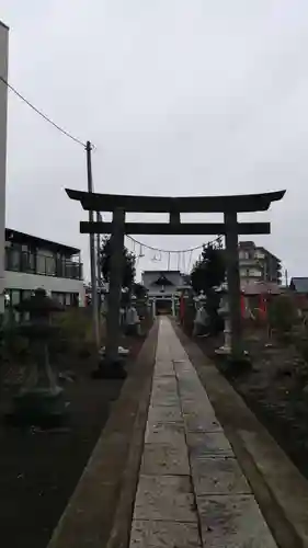 鎌ヶ谷八幡神社の鳥居