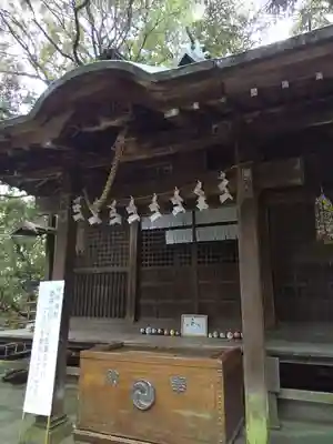 久米水天宮の本殿・本堂