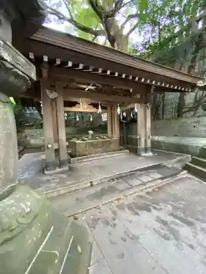 江島神社の手水舎