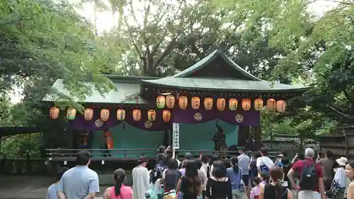 渋谷氷川神社の神楽