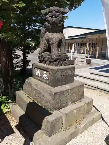 発寒神社の狛犬