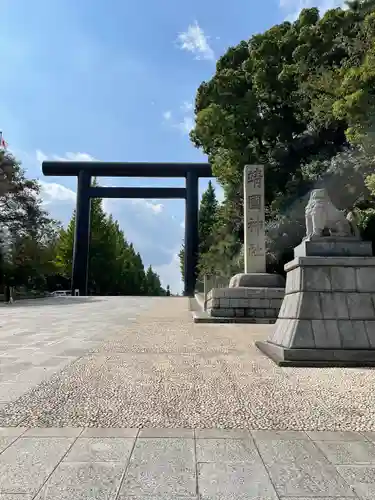 靖國神社の鳥居