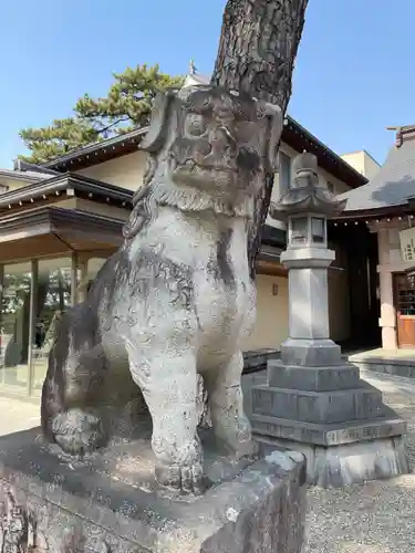 龍城神社の狛犬