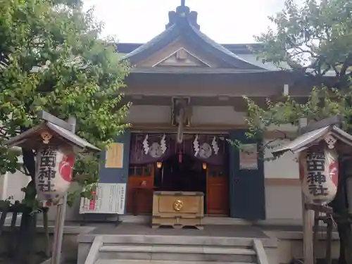 穏田神社の本殿・本堂