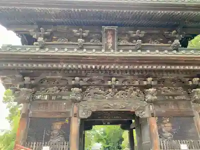 妻沼聖天山歓喜院の山門・神門