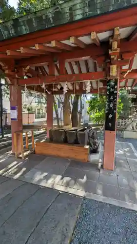 金王八幡宮の手水舎