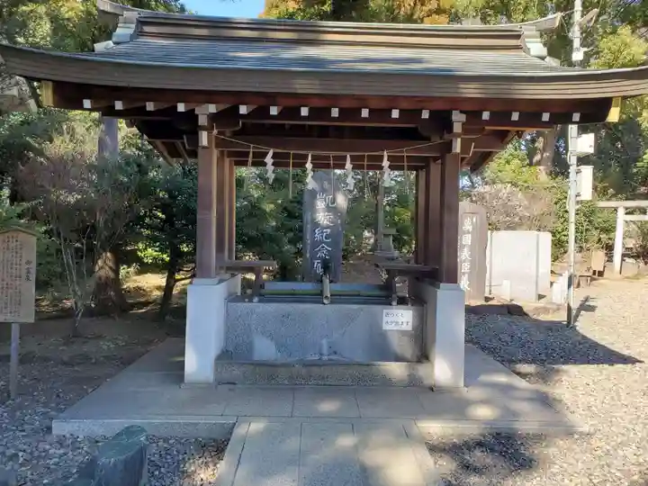 姉埼神社の手水舎