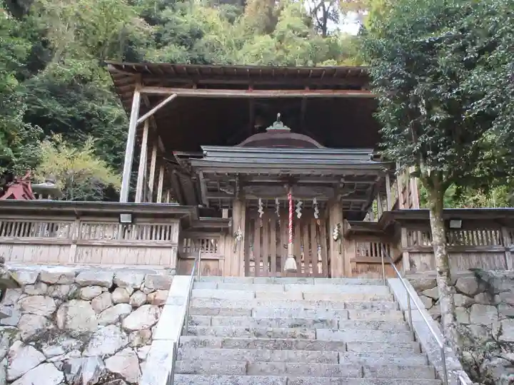 與喜天満神社の山門・神門