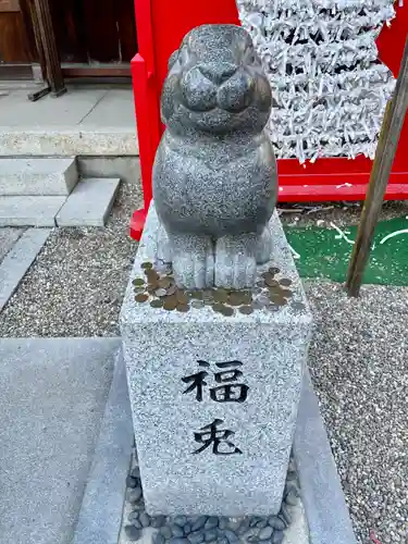 三輪神社の狛犬