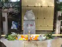 田間神社の手水舎