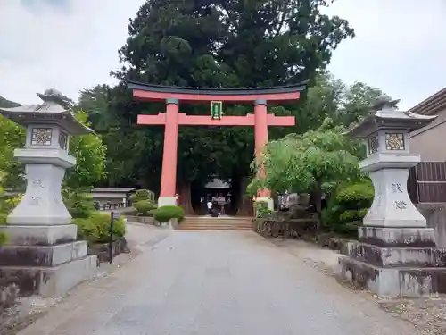 河口浅間神社の鳥居