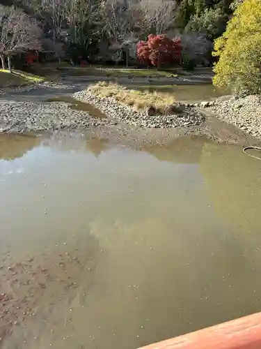 白水阿弥陀堂の庭園