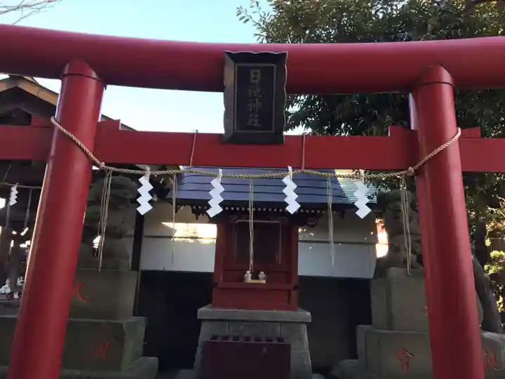 羽田神社の鳥居