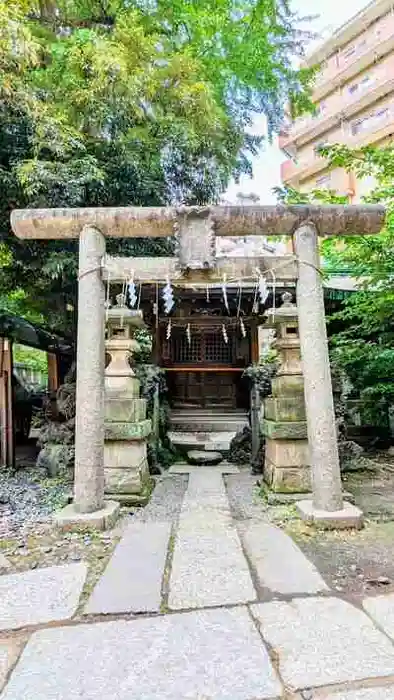 小野照崎神社の鳥居