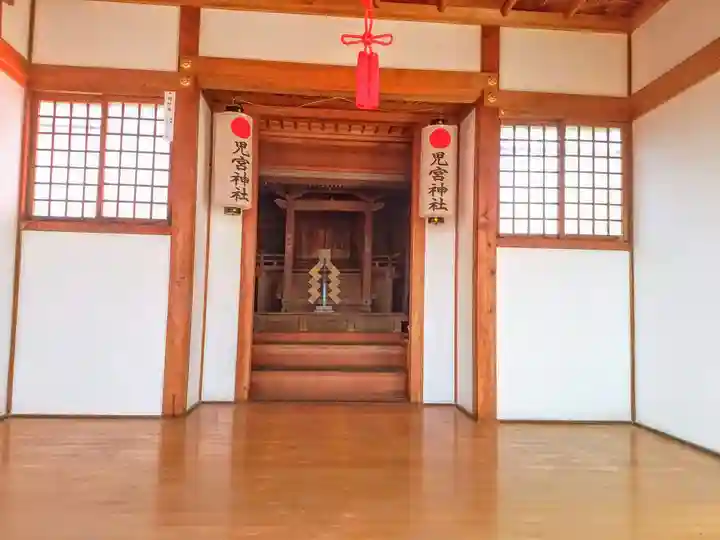 春日 児宮神社の本殿・本堂