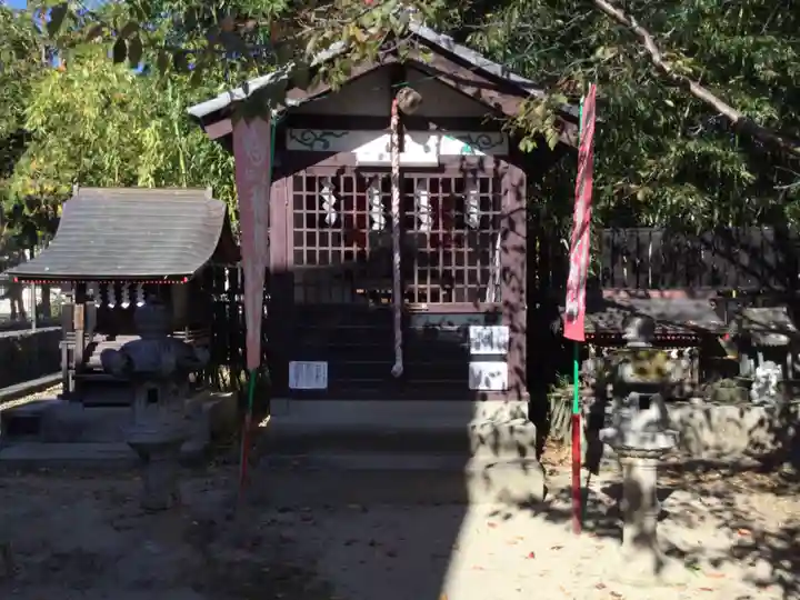 石和八幡宮(官知物部神社)の末社・摂社