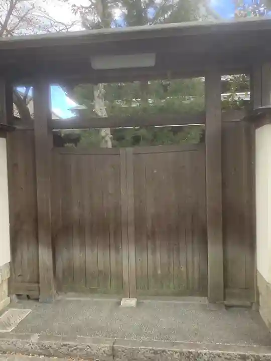 貞祖院の山門・神門