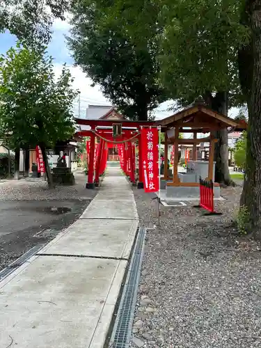 於菊稲荷神社(群馬県)