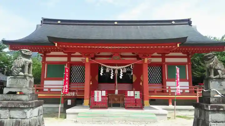 石和八幡宮(官知物部神社)の本殿・本堂