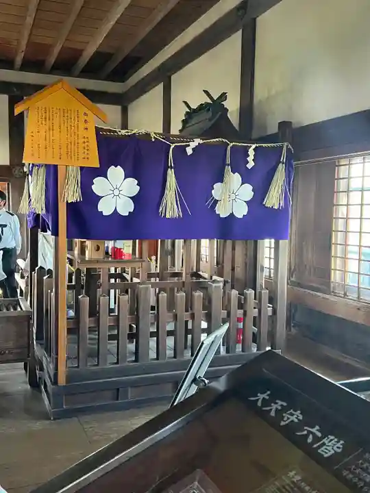 刑部神社の本殿・本堂