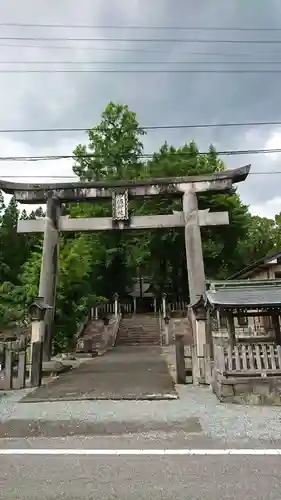 甲佐神社の鳥居