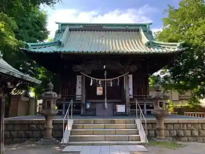 上平間八幡大神の本殿・本堂