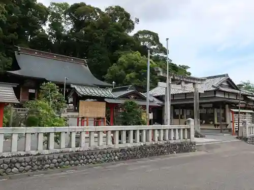 飽波神社の鳥居