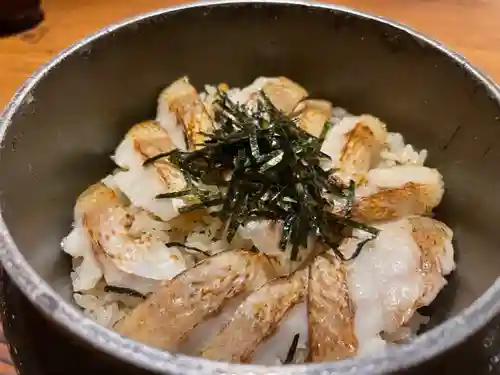 石浦神社の食事