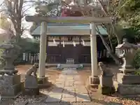 白旗神社(西御門)の鳥居