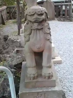 叶神社 (西叶神社)の狛犬