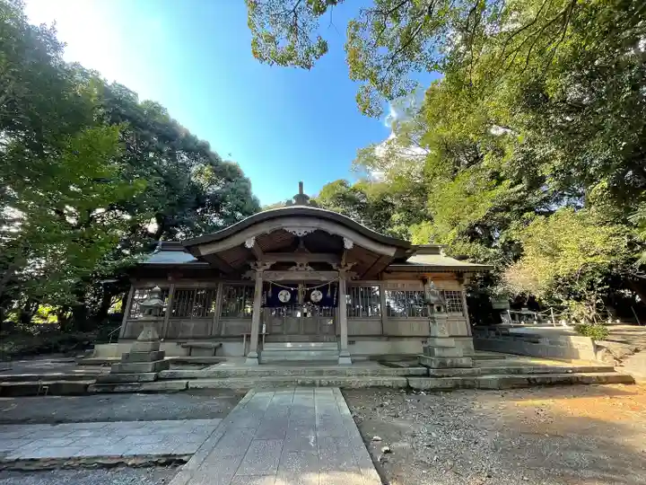 綿津見神社の本殿・本堂
