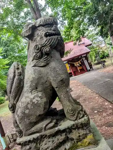 花岡神社の狛犬
