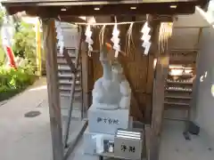 蛇窪神社の狛犬