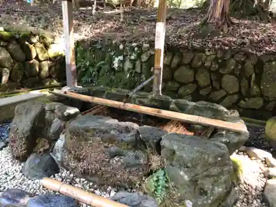 元伊勢内宮 皇大神社の手水舎