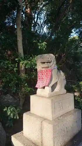 城山八幡宮の狛犬