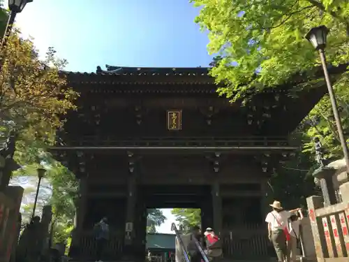 高尾山薬王院の山門・神門