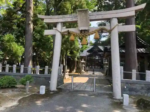 林郷八幡神社の鳥居