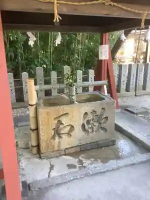 富部神社の手水舎