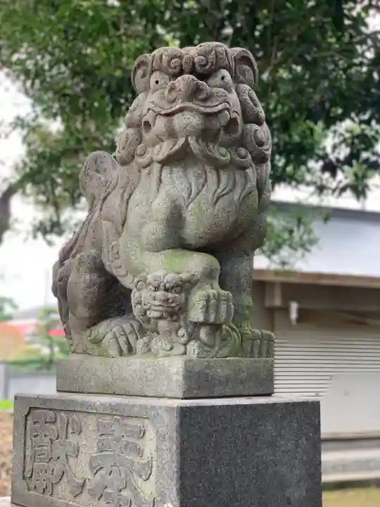 飯泉八幡神社の狛犬