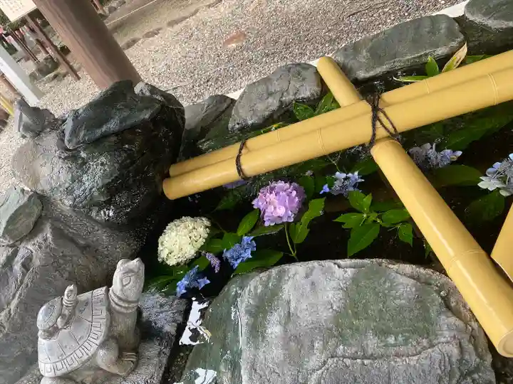櫻木神社の手水舎