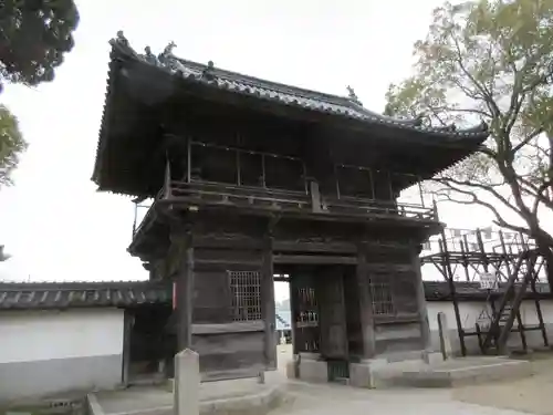 松原八幡神社の山門・神門