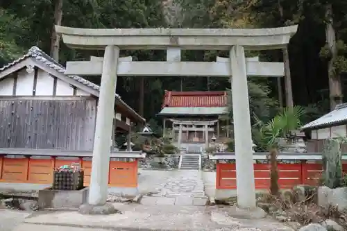 高天彦神社の鳥居