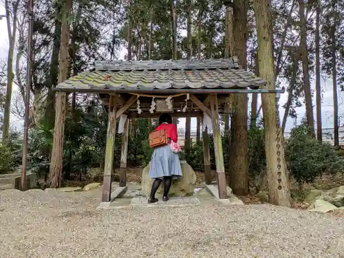 阿賀神社の手水舎
