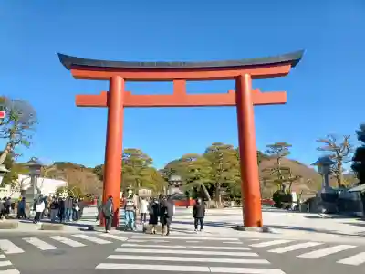 鶴岡八幡宮の鳥居