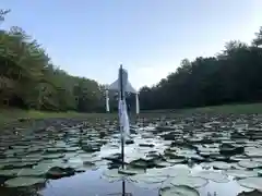 江田神社の庭園