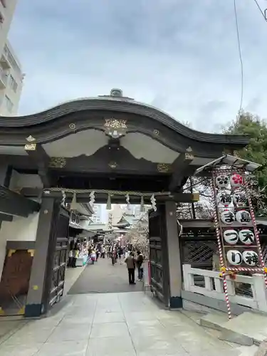 湯島天満宮の山門